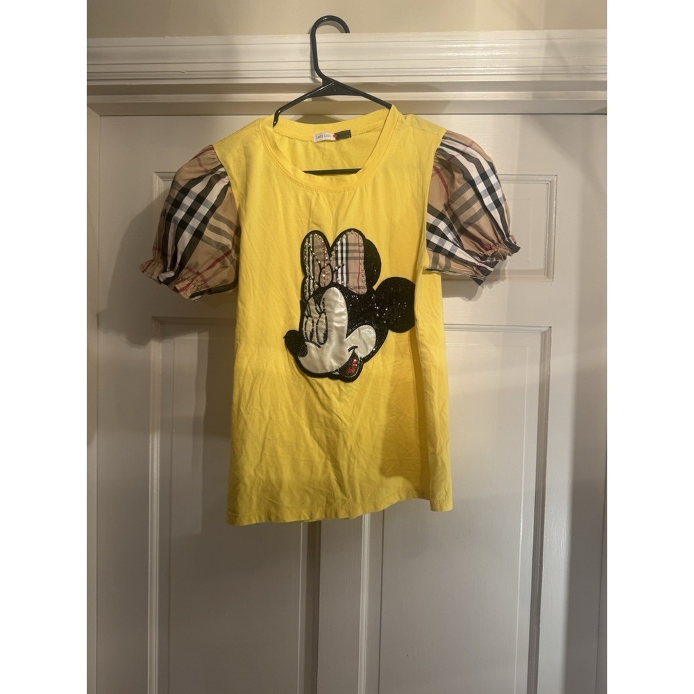 Minnie Mouse Lady Luck Fashion Women's Medium Top